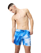 Digital Printed Leisure 16" Watershorts - Blue Wash