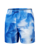 Digital Printed Leisure 16" Watershorts - Blue Wash