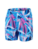 Speedo - Digital Printed Leisure 16" Watershorts - Blue/Pink - Product Front