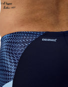 Speedo - Endurance+ Max Splice Swim Jammer - Navy/Blue - Model Logo