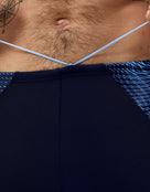 Speedo - Endurance+ Max Splice Swim Jammer - Navy/Blue - Drawcord