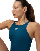 Endurance+ V Back Swimsuit (Longer Body Length) - Dark Teal