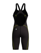 Speedo - Fastskin HyperSpark Solid Open Back Kneeskin - Black - Product Back