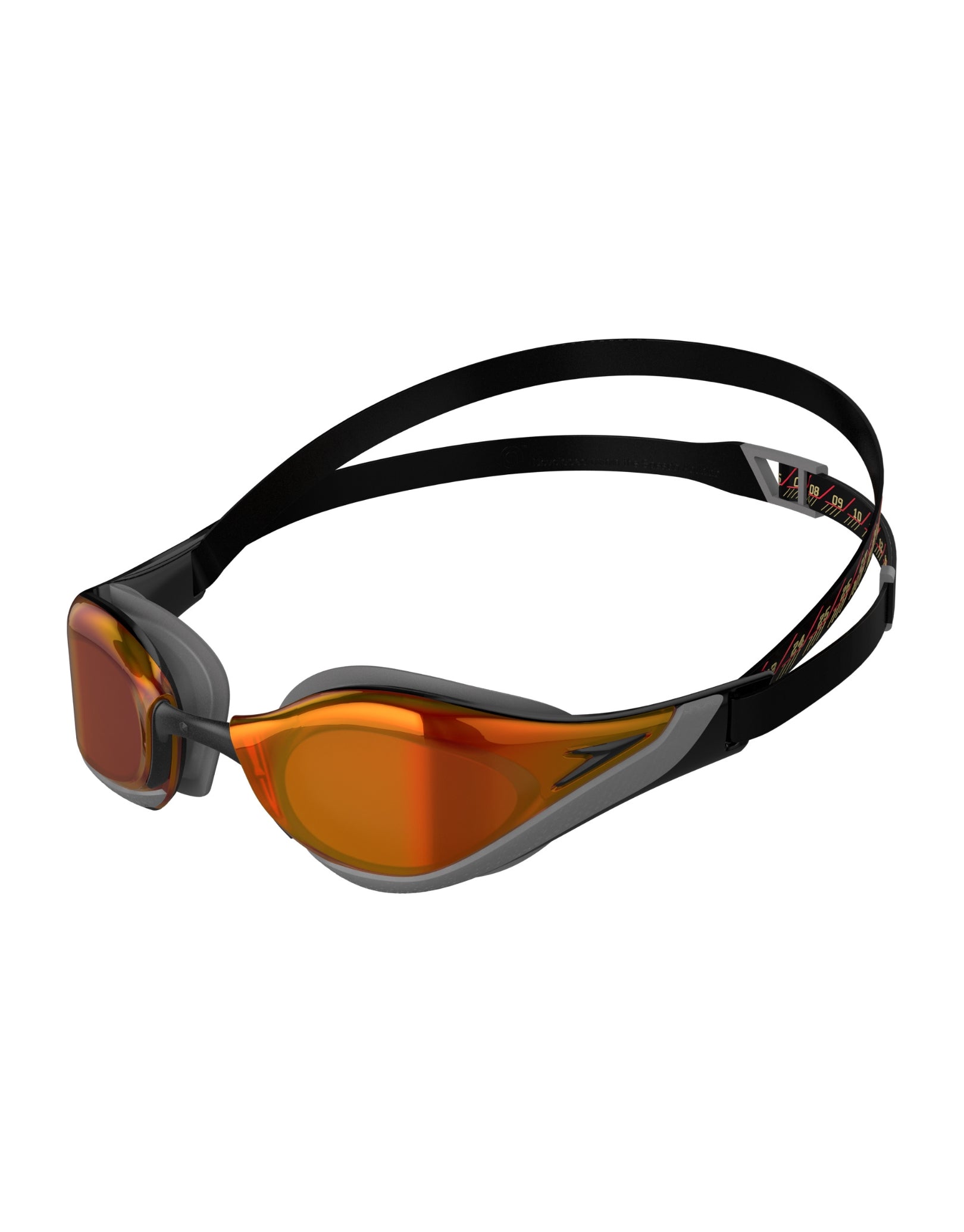 speedo merit mirror goggles Speedo Fastskin Pure Focus Mirror Goggle | Blue/Gold | Simply Swim