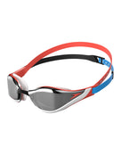 Speedo - Fastskin Pure Focus Mirror Goggle - Red/Black/Blue - Product Front