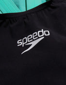 Speedo-Fastskin-Junior-LZRIgnite-Kneeskin-Black_Green-Front-Speedo-Logo