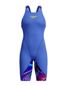Speedo - Girls Fastskin LZR Ignite Kneeskin - Blue/Multi - Product Front