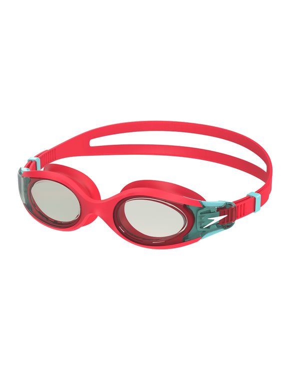 Speedo - Hydrosity 2.0 Junior Swim Goggles - Smoke Lens - Red - Product Front/Side