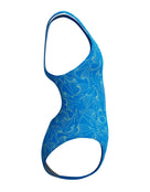 Speedo - Hyperboom Allover Medalist Swimsuit - Blue/Green - Product Side