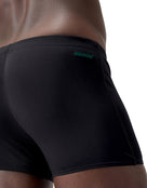 Speedo - Hyperboom Panel Aquashort - Black/Aquamarine Blue - Model Back