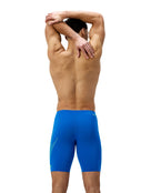 Speedo - Hyperboom Placement Swim Jammer - Blue/Green - Model Back