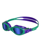 Speedo - Junior Futura Biofuse Flexiseal Goggle - Mirrored Lens - Purple/Green