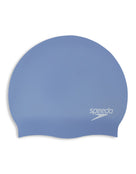Speedo - Long Hair Silicone Swim Cap - Blue/Purple