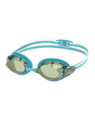 Speedo - Vanquisher 3.0 Mirrored Women's Swim Goggle - Bachelor Button/Celeste Blue - Product Front/Side