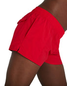 Speedo - Womens Essential Watershort - Red - Model Side Close Up