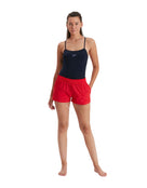 Speedo - Womens Essential Watershort - Red - Model Front Close Up
