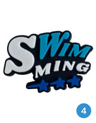 Swimming Themed Croc Shoe Charms