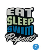 Swimming Themed Croc Shoe Charms