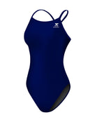 TYR - Solid Durafast Elite Diamondfit Swimsuit - Navy - Product Front