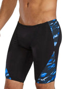 TYR - Triadic Durafast Elite Swim Jammer - Blue - Model Side/Front