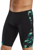 TYR - Triadic Durafast Elite Swim Jammer - Green - Model Front/Side
