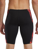TYR- Waveform Durafast Elite Swim Jammer - Red - Model Back