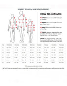TYR Womens Racing Size Guide - Avictor & Venzo