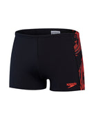 Tech Panel Aquashorts - Black/Red