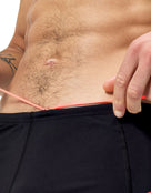 Tech Panel Swim Jammer - Black/Red