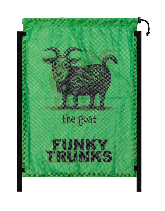 Funky Trunks - The Goat Mesh Gear Bag - Green - Product
