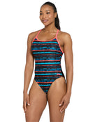 Wake Sprintback Swimsuit - Black/Multi