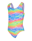 Tots Girls Skydream Actionback Swimsuit - Multi/Lilac