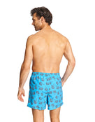 Zoggs - Balmy Palmy 15" Shorts - Turquoise Multi - Model Back