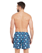 Zoggs - Beachside Print 16" Watershorts - Blue - Model Back