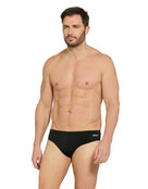 Zoggs - Cottesloe Racer - Black - Model Front/Side