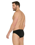 Zoggs - Cottesloe Racer - Black - Model Back