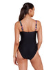 Zoggs - Dream Adjustable Classicback Swimsuit - Black/Multi - Model Front