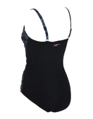 Zoggs - Dusk Mystery Classicback Swimsuit - Black/Grey - Product Back