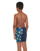 Zoggs - Boys Treasure Island Mid Swim Jammer - Navy - Model Front