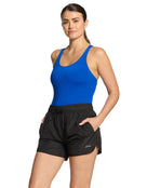 Zoggs - Womens Indie shorts - Black - Model Side