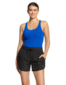 Zoggs - Womens Indie shorts - Black - Model Front