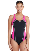 Zoggs-womens-462562-Eaton-Flyback_front-model