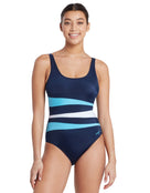 Zoggs-womens-swimsuit-462357-sumatra-adj-scoopback-NVLW_front-model