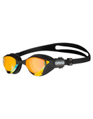 Arena - Cobra Tri Swipe Mirror Swim Goggle - Copper/Black - Front/Side Product