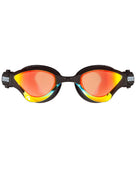 Arena - Cobra Tri Swipe Mirror Swim Goggle - Copper/Black - Front/Nose Bridge