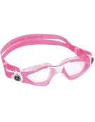 Aqua Sphere - Kayenne Kids Swim Goggles - Pink/Clear/Clear Lens - Front/Right Side