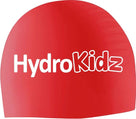 HydroKidz - Kids Silicone Swimming Caps - Red