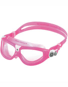 Aqua Sphere - Seal Children 2 Swimming Goggle - Pink/White - Front/Left Side