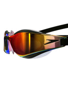 Speedo - Fastskin Hyper Elite Mirror Swim Goggle - Black&Gold - Mirrored Lens Close