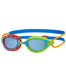 Zoggs - Kids Predator Swim Goggle - Blue/Red/Lime/Light Tint - Product Only